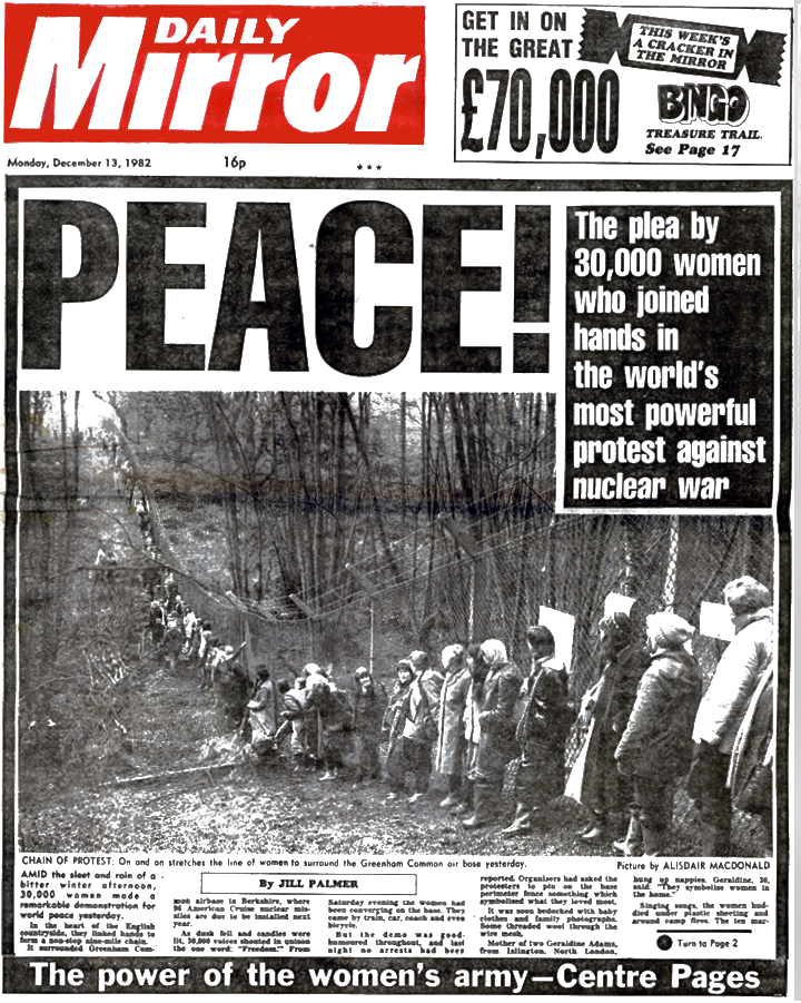 43 Years After Greenham Common, A Peace Camp To Stop US Nuclear Weapons Is Needed Again.